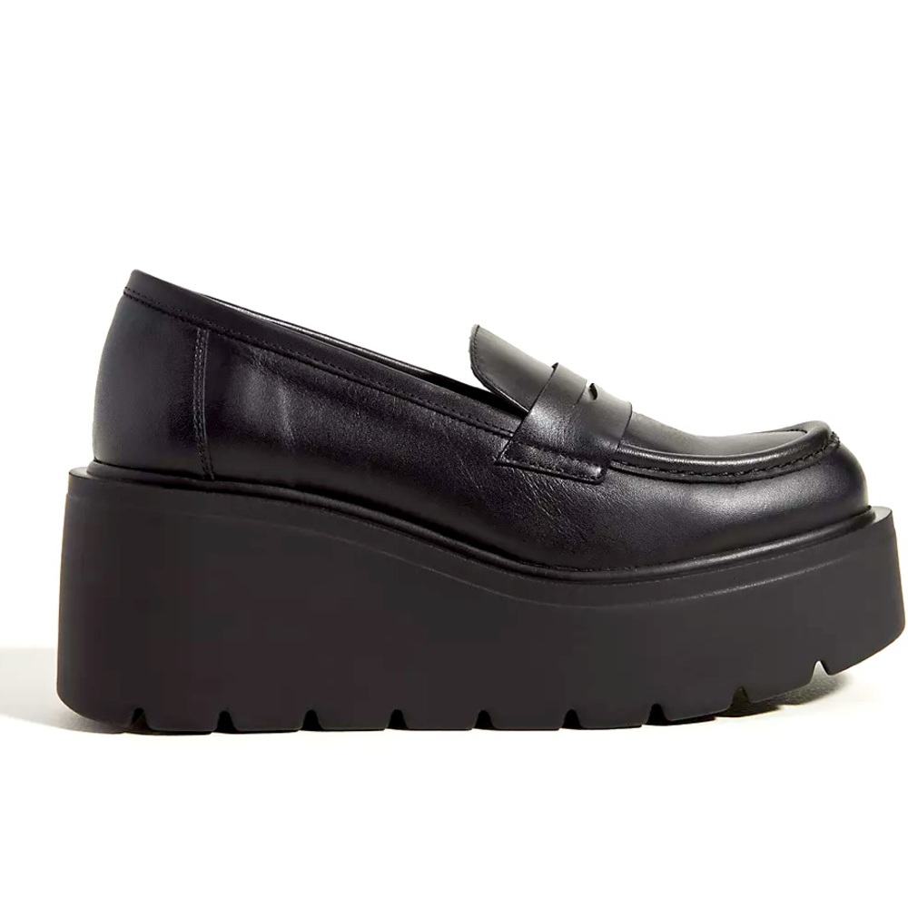 🧩 Maeve Lugged Platform Loafers